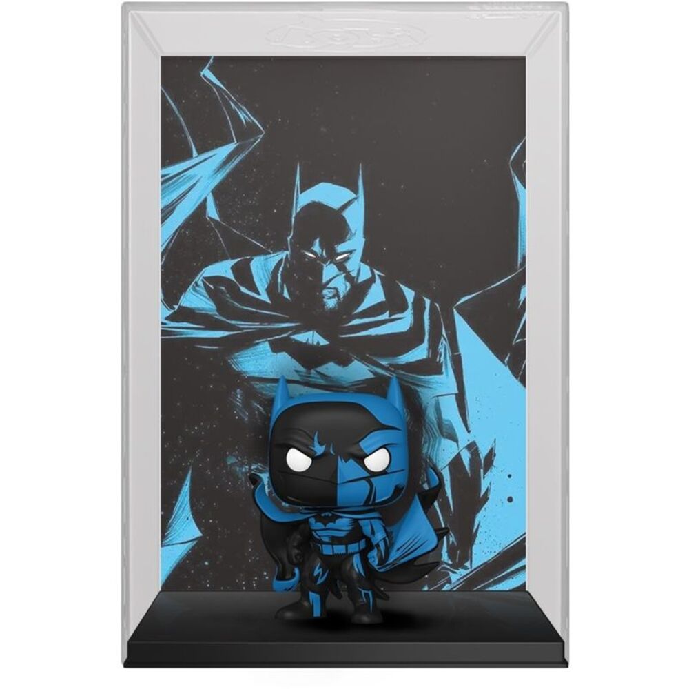 Funko POP! Comic Cover with Case: DC Batman Black & Blue  COLLECTIBLES